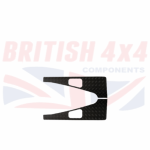 Checkered Plate Fender Tops Set Black Defender BPLD017