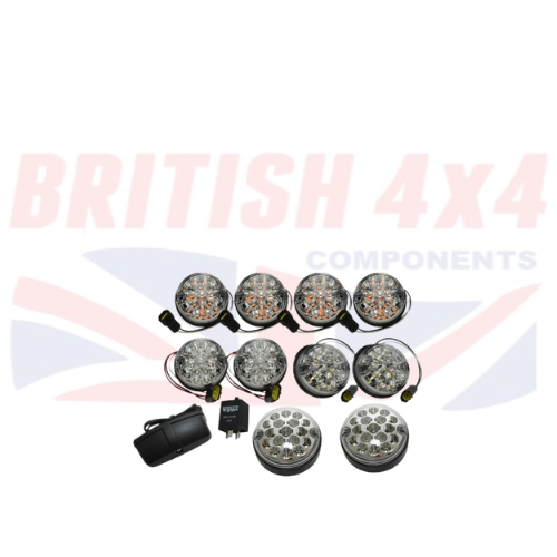 LED Kit Clear Lens Deluxe Defender DA1291
