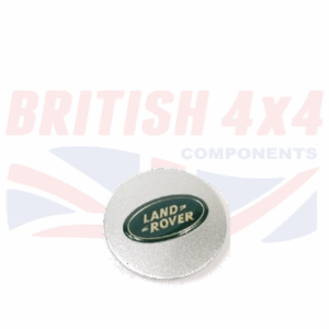 Wheel Cap Silver Green Logo 63mm L001